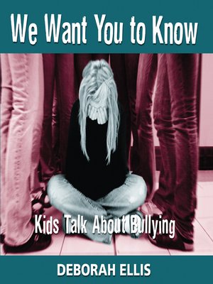 cover image of We Want You to Know